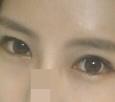 Natural-looking eyes!