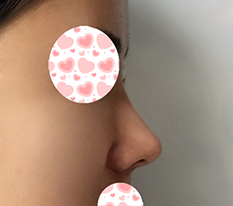 Got a smooth nose line!