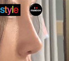 My nose line is pretty!^^