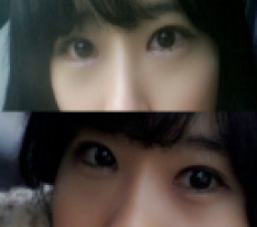 Now I have big eyes too, I'm so happy >_<
