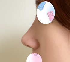 From naturally ordinary nose to straight-slightly curved nose